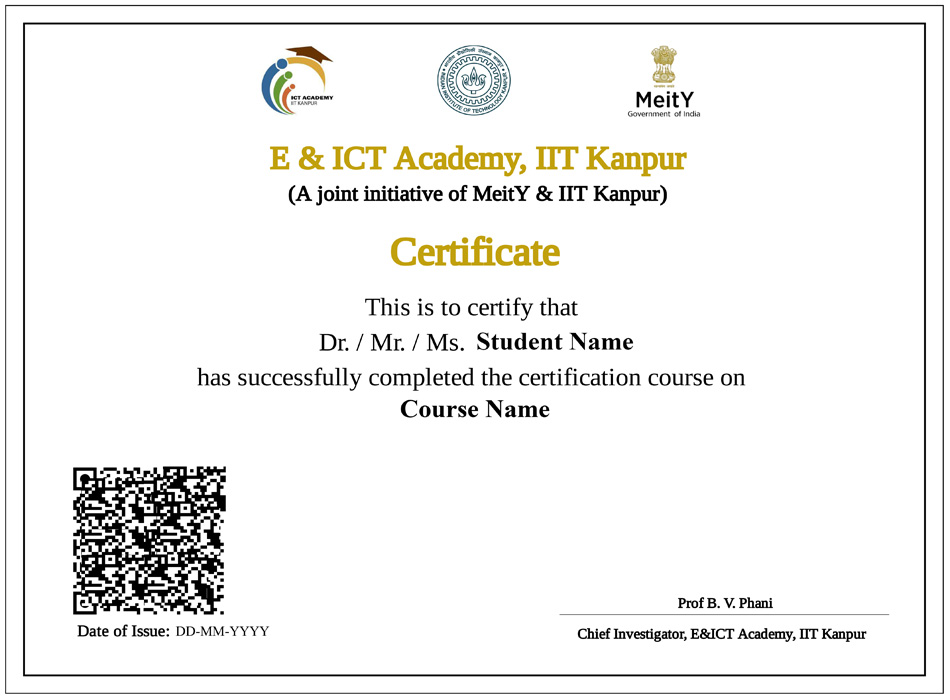 Course Completion Certificate